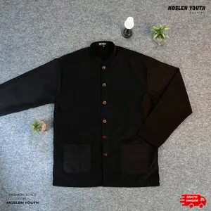Moslem Youth-Baju atasan pangsi silat pria dewasa Premium anti kusut tradisional daerah sunda murah bahan besway Moslem Youth-Baju atasan pangsi silat pria dewasa Premium anti kusut tradisional daerah sunda murah bahan besway