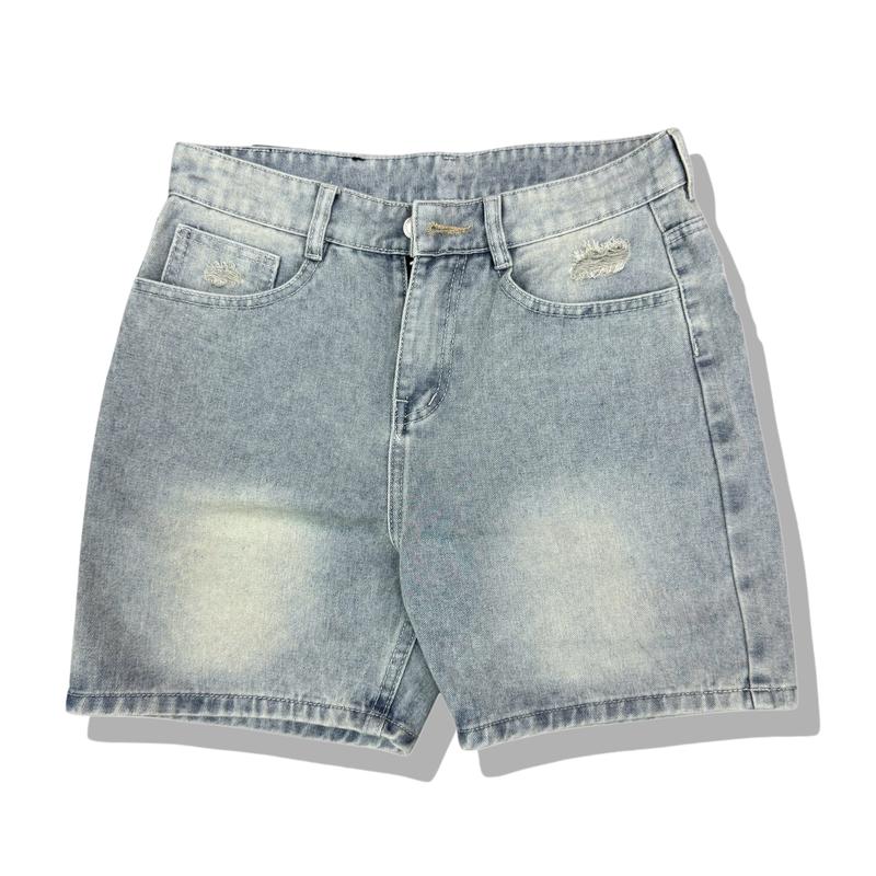 [ TSH ] - Mã Số QSN96 Quần short jean nam TRÊN GỐI chất liệu jean bò không co giãn nhẹ như hình chuẩn from dáng đủ size có nhiều mẫu mới dành cho nam ( HÌNH THẬT TỰ CHỤP) Trơn Menswear Pants Có Túi