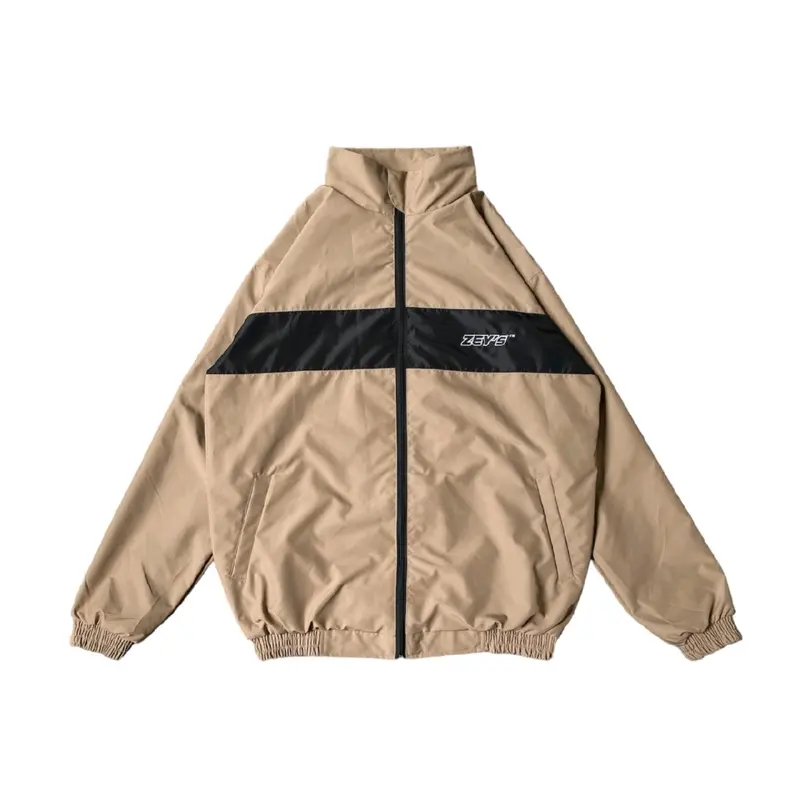ZEY'S Jaket Tracktop Parasut Pria Wanita Jaket Tracksuite Windbreaker Jaket Running Sport Distro Pakaian Size XXL Olahraga 3