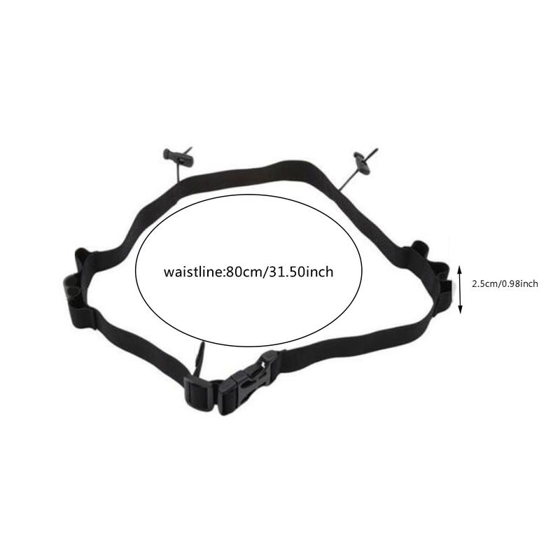 Product Introduction of Men Women Sport Waistband Marathon Running Competition Number Cloth Belt Adjustable Sash Marathon Energy Belt Running Sports Competition Number Plate Belt Worth To Buy 10