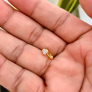 PIN HIDUNG JEPIT (D) ANTING HIDUNG TANPA TINDIK