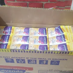 PAKET MURAH MERIAH SATU DUS LAVENDA LOTION ANTI NYAMUK RENCENG ISI 288 + 48 SACHET X 6 ML