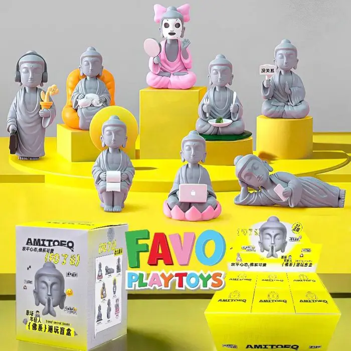 IDEA BURST x AMITOFO Good Mindset Buddhist Style Trend Series Figure