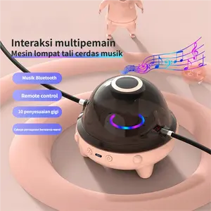 Smart Jump Rope Machine - Alat Skipping Pintar Penghitung Otomatis Bluetooth, untuk Latihan & Tes Fisik Anak, Bisa Remote