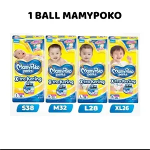 MAMYPOKO PANTS EKSTRA KERING STANDART ukuran NBS44/s38/m32/l28/xl26/xxl24