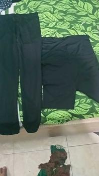 Product Review of Paket Hemat 2 Pcs Legging Pendek Wanita / Legging Spandek Polos / Celana Dalaman Nyaman Tebal Melar Panjang Standar Hitam Stretch from n**e A** 0