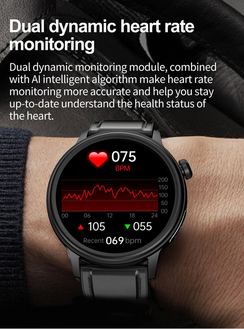 Product Introduction of Jam tangan pintar Non-Invasive Blood Glucose Blood Lipid Uric Acid Smartwatch ECG Body Temperature Blood Pressure Monitoring Untuk Pria Wanita Bluetooth Call Tahan air Bracelet VS ET481 ET310 ET470 10