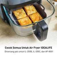 Gambar IDEALIFE - Silicone Air Fryer Tray - Nampan Penggorengan - (AT-1901) - BEIGE dari IDEALIFE ONLINE STORE Kota Administrasi Jakarta Utara 5 Tokopedia