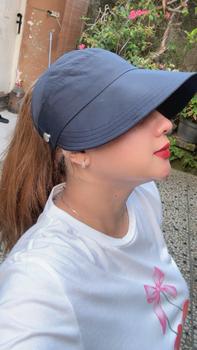 Product Review of Topi Sunvisor Casual Pelindung Sinar Matahari Topi Fashion Casual from M**h 2