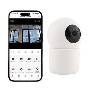 Kamera Doodle Pintar, SAGEWE, Kuasa 300W, Kamera Definisi Tinggi, dengan Fungsi Pan-Tilt, Sesuai untuk Pemantauan, Kawalan Telefon Bimbit, Persembahan Dwi Dialog, Kamera Penglihatan Malam Tanpa Wayar