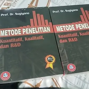 BUKU BESTSELLER METODE PENELITIAN KUANTITATIF KUALITATIF dan R&D Soft Cover