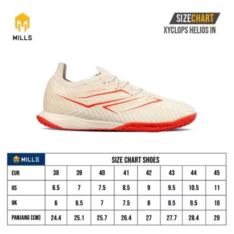 Sepatu Minisoccer Mills Xyclops Helios Turf Original 6