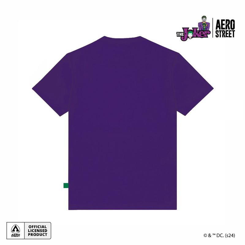 Aerostreet T Shirt Joker Clown Ungu Kaos AABAA 5