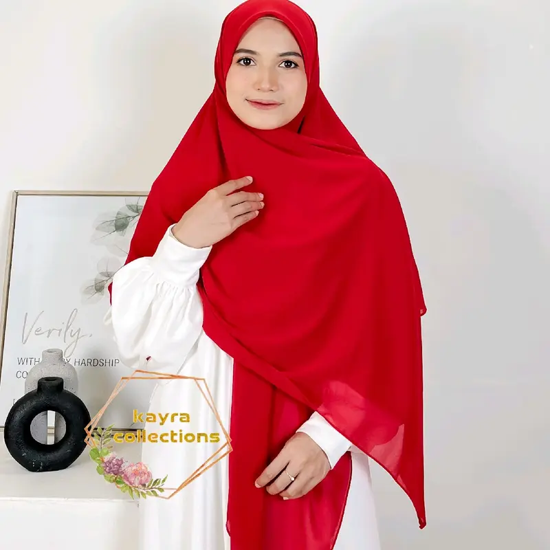 segiempat ceruti baby doll 145x145 segi empat syari nyaman muslim square  jilbab  ceruty  kerudung 5