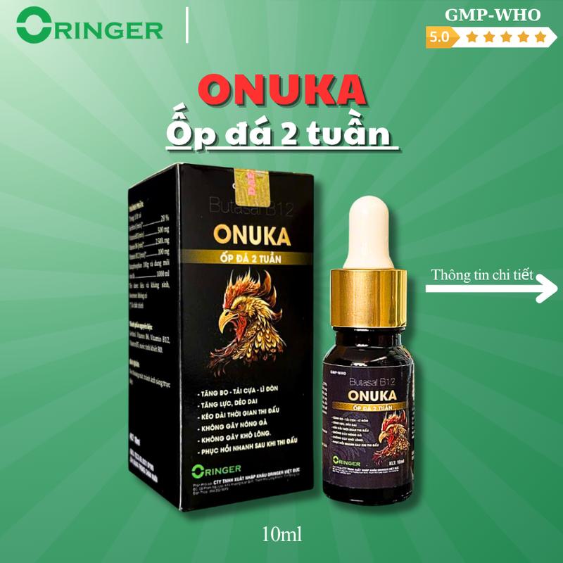 ONUKA Dinh dưỡng nuôi ốp đá 2 tuần cuối Tăng lực dẻo dai kéo dài thời gian thi đấu 10ml nhỏ đá kích lực cho gà chọi thuốc nhỏ gà thuoc gada thuốc nhỏ gà