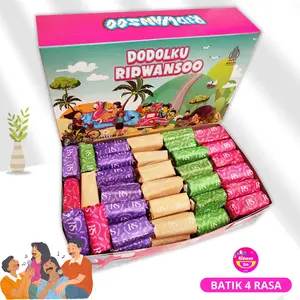 Dodol Garut Batik 4 Rasa Size 1 Kg / Aneka Rasa  Camilan