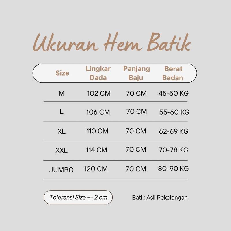 Atasan Batik Couple Blus dan Hem Pria Best Seller Kain Katun (Motif Ukel Sopal) Batik Blouse Baju Seragam Pasangan Sarimbit Keluarga 3