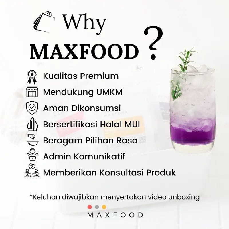 MAXFOOD - Lychee Tea Powder  Drink / Bubuk Teh Rasa Leci 500 GR 4
