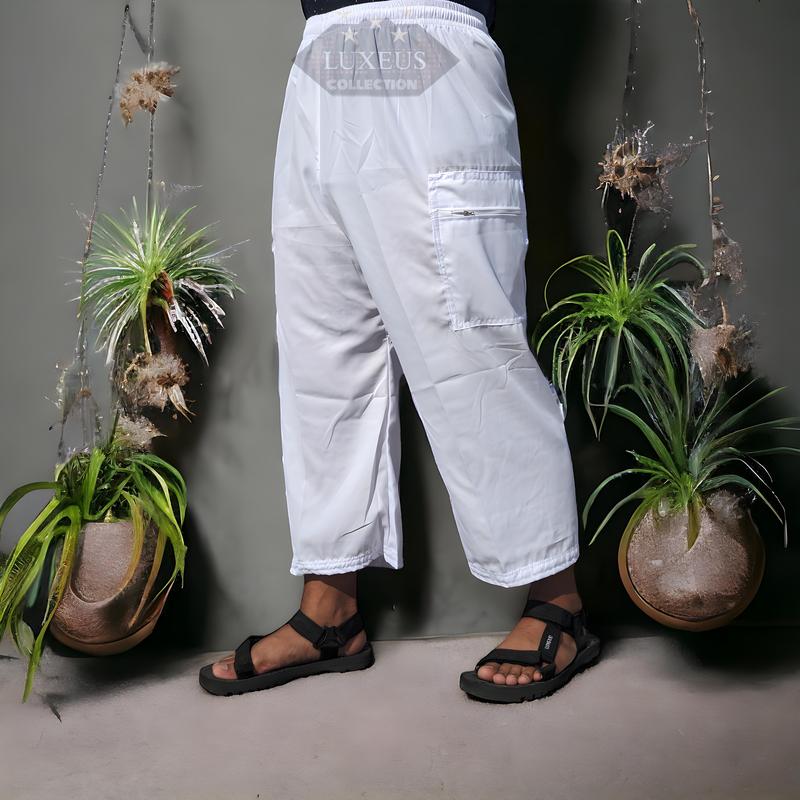 Product Introduction of Celana Sirwal Pria Dewasa Casual Umroh Haji Casual  L XL XXL Komprang Jumbo Ukuran Besar Panjang Katun 1