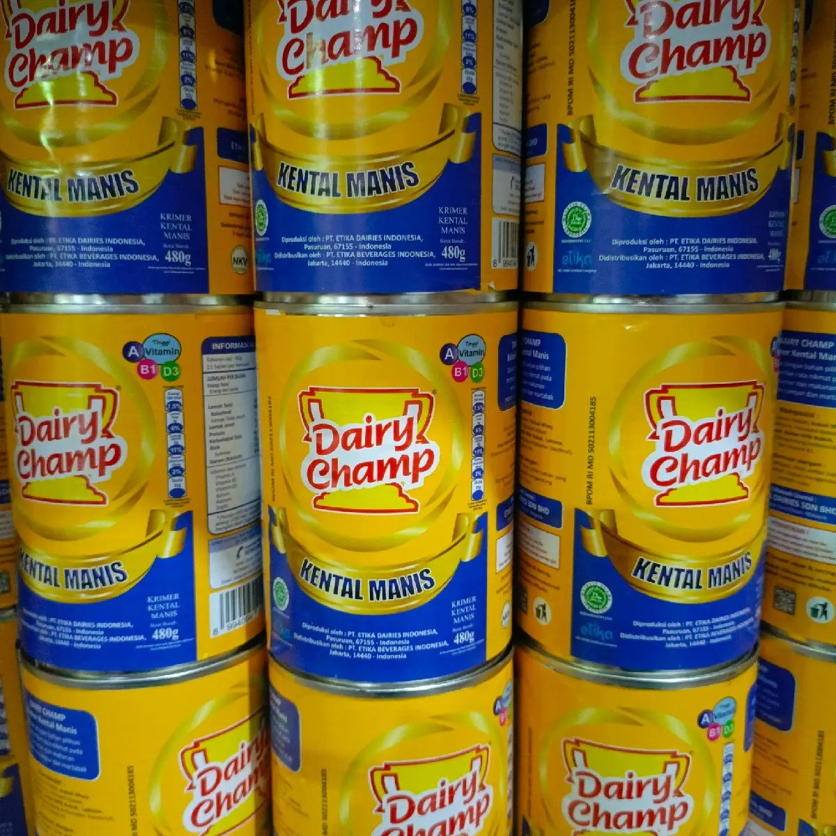 DAIRY CHAMP 480gr Cocok buat pedagang kaki lima Krim Food