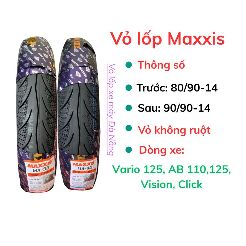 Vỏ lốp Maxxis 3D Gai kim cương cho xe AB VARIO VISION JANUS. Vỏ không ruột