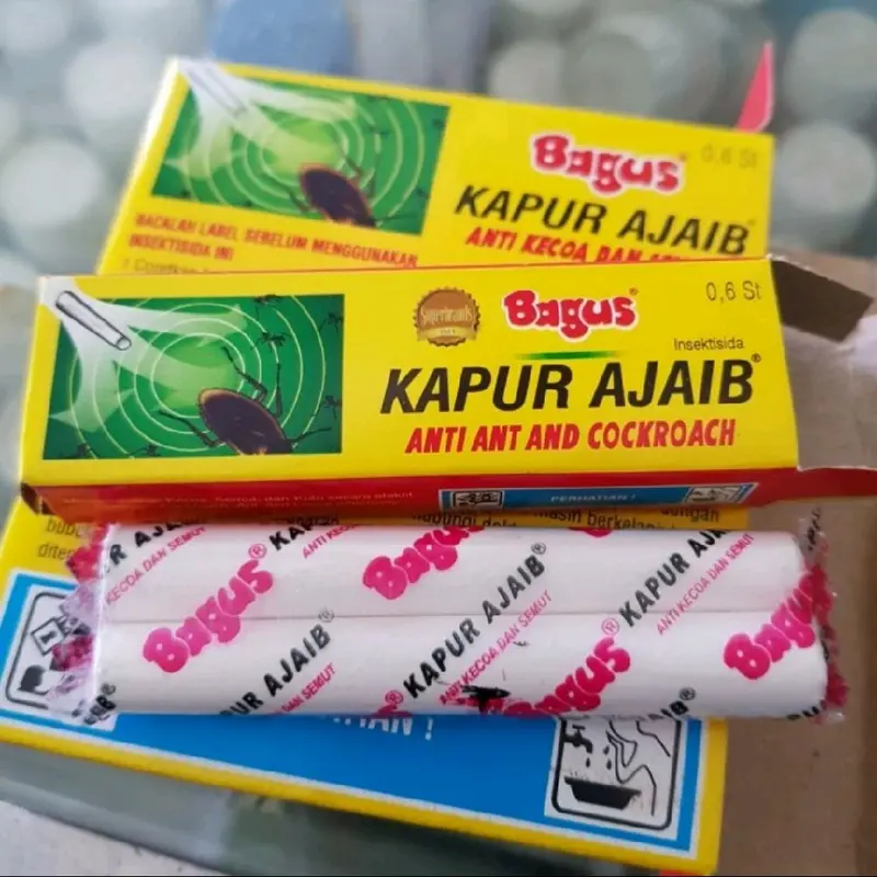 Insektisida Kapur Ajaib Anti Semut dan Kecoa, Berat Kotor 100 gr, 12 pcs/kotak 4
