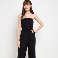Gambar LLACES Clothing - Jumpsuit Wanita - Sleeveless Jumpsuit - Black dari LLACES Clothing Kota Administrasi Jakarta Barat 1 Tokopedia