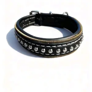 kalung anjing kampung ukuran 2 jari bahan kuat dan rapih diamter leher 11cm-15cm