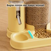 Gambar U-Living Pet Feeder Hamster 2in1 Otomatis Tempat Makan Minum Hamster/Sugar Glider/Hewan Peliharaan Kapasitas Besar Anti Tumpah PF001 - Abu-2in1 dari U-Living Indonesia Kota Bekasi 4 Tokopedia