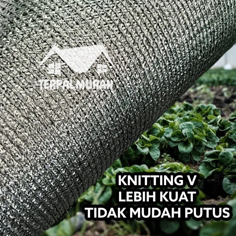 termurah❗️Paranet 75% Korea Lebar 3 Meter GRADE A Rajut V Tebal Awet Murah (jaring shading net) 2