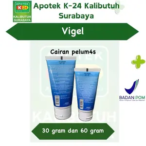Vigel - Gel Pemasangan Menstrual Cup Vi Gel untuk Kebutuhan Lubrifikasi Umum Non Greasy dan Water Soluble