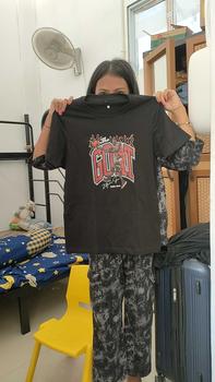 Product Review of Tshirt Kaos Baju Anak 6-13 Tahun Unisex Lengan Pendek Fashion Sablon Plastisol COD - K054 from V**2 0