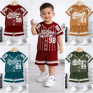 ODOM SETELAN BAJU ANAK LAKI LAKI/BAJU ANAK COWOK BASEBALL OB-08