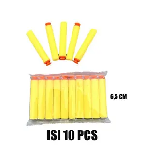 Mainan Anak Peluru Soft Bullet Peluru Busa Lunak