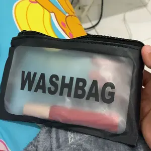 Tas Organizer Transparan washbag Serbaguna dengan Berbagai Macam Bentuk dan Ukuran - Travel Essentials