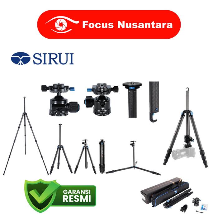 Gambar SIRUI ST-224 Waterproof Carbon Fibre Tripod with ST-20 Ball Head dari Focus Nusantara Kota Administrasi Jakarta Pusat Tokopedia
