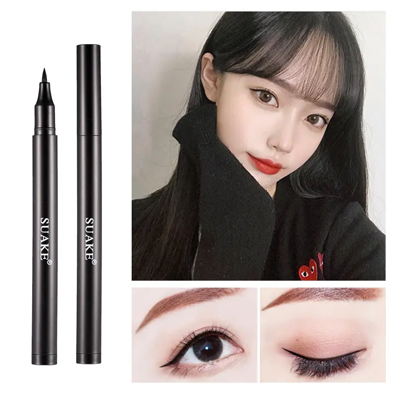 Big Eyes, Cool Black, Smooth, Quick-Drying Eyeliner, Long-lasting, waterproof, not easy to smudge, eyeliner, sweat-proof eyeliner liquid eyeliner for women Lipliner Makeup Cosmetic