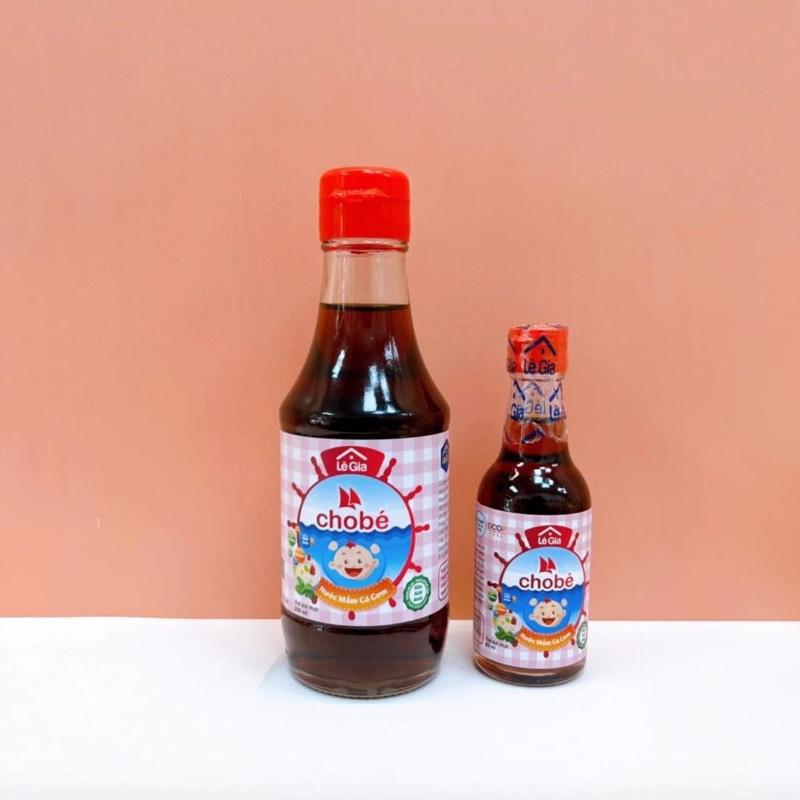 Nước mắm cho bé ăn dặm Lê Gia cho bé 6m+
