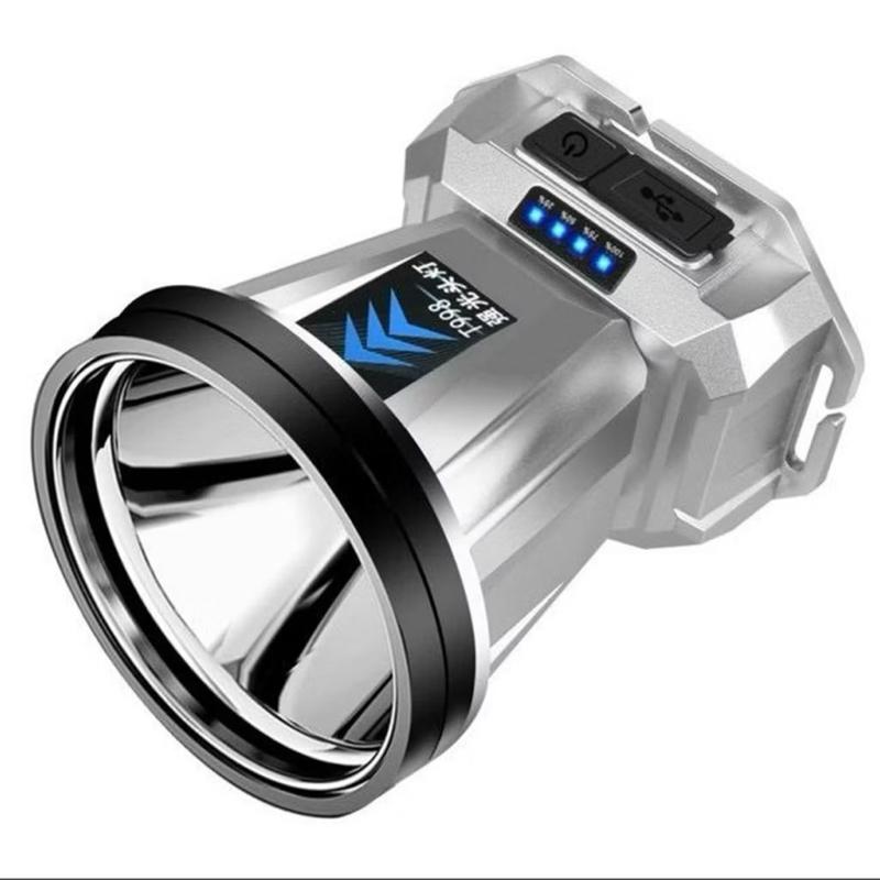 Đèn pin đội đầu siêu sáng T998, loại 2 pin, chiếu xa 300-400m, sạc được điện thoại, pin khủng, tiện dụng. Gia Dụng Thông Minh ls87