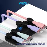Gambar WIXEL H5 Magrip Magnetic Cable Clip Organizer 5 Slot Silicone Holder Penjepit Perapih Kabel Magnet Managemen Silikon Jepitan Klip - PUTIH dari Pampam Shop Kab. Tangerang 5 Tokopedia