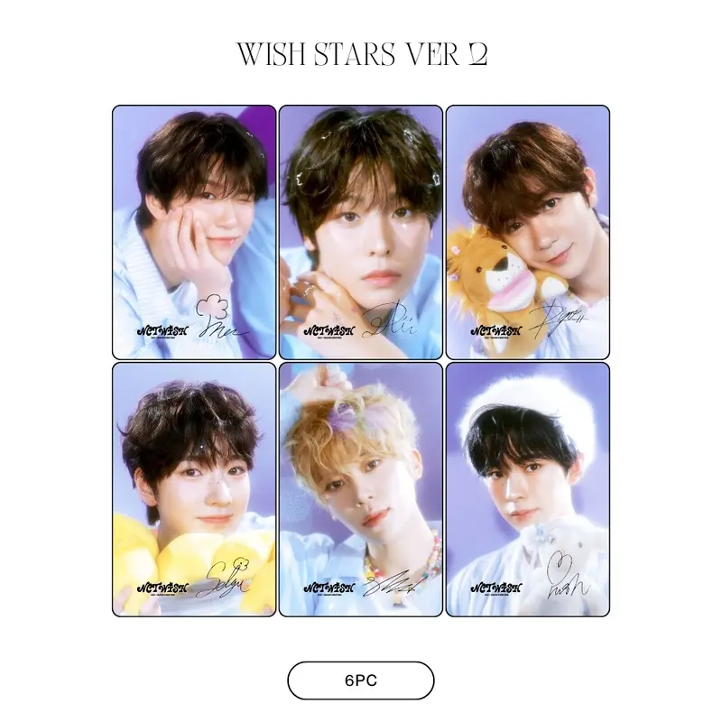 PHOTOCARD NCT WISH POPPOP 7 PCS KPOP UNOFFICIAL SION RIKU YUSHI JAEHEE RYO SAKUYA 7