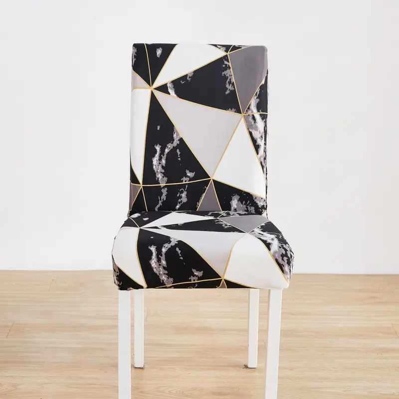 Elastic Chair Cover Shabby / Penutup Sarung Kursi Bangku Elastis Bunga 4