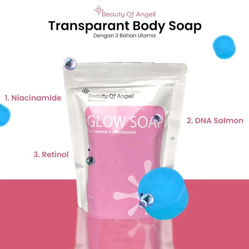 glow soap mencerahkan badan perawatan kulit tubuh & wajah Membersihkan Bodycare 6