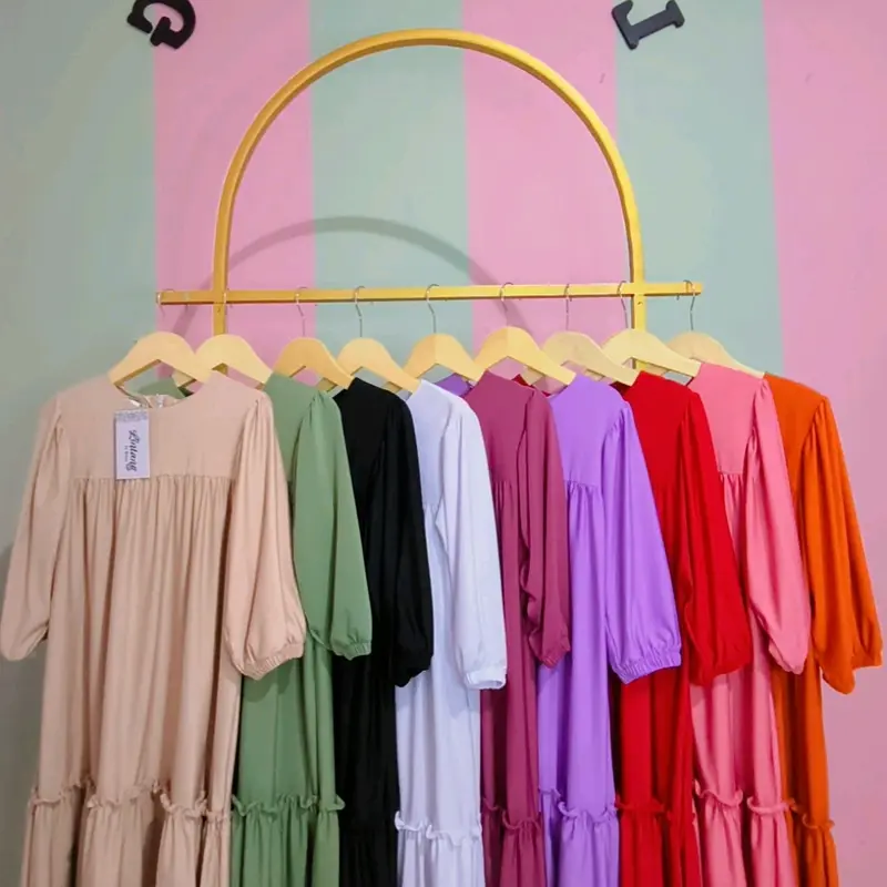 Shima Gamis Bahan Jersey Premium untuk anak usia 1-16 Tahun 0