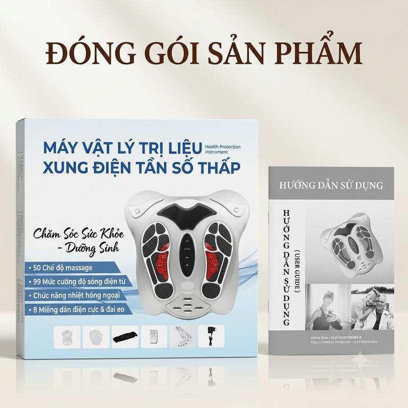 Máy Massage Chân Hồng Ngoại, Châm Cứu Xung Điện HEALTH PROTECTION INSTRUMENT