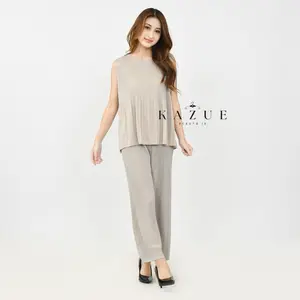 Kazue.id - Setcel Inner Plisket Premium Lidi / Atasan Inner Plisket Lidi Bahan Hyget Grad A