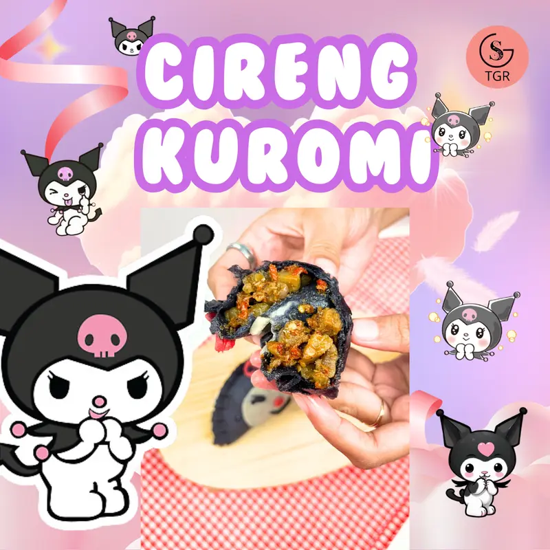 Cireng Kuromi Isi Jando 2 Pcs Pedas Imut Kyutt Banget Tinggal Goreng Praktis Food Frozen Karakter Sanrio Food Anime Cireng Karakter Spicy Instan Odeng Bakso Aci 1