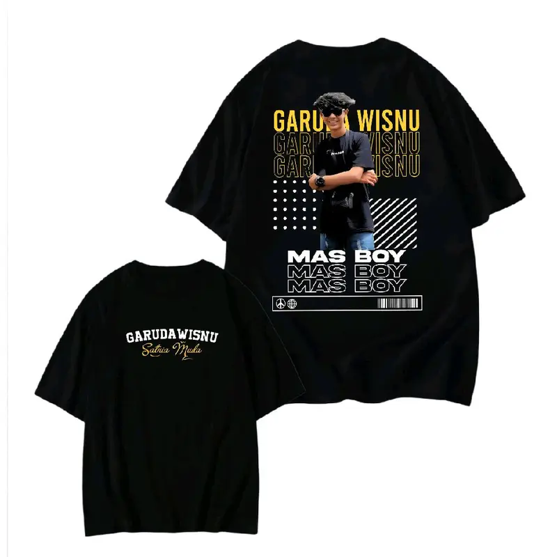 Kaos Anak Gwsm Fans Mas Boy Aktor pemeran Garuda wisnu satria muda Fashion anak Baju Mas nemo gwsm Murah 4
