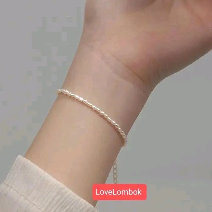 Gelang Mutiara Beras Gelang Mutiara Baby Gelang baby pearl lombok