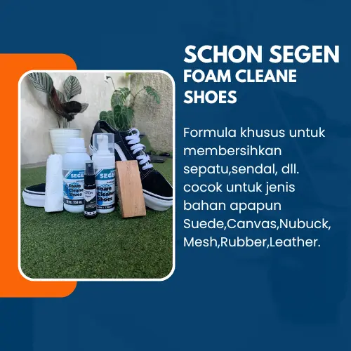 Pembersih Sepatu Tanpa Air - SHCON SEGEN Foam Cleaner Shoes 4